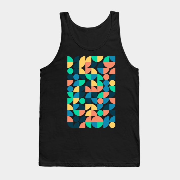 Rich Look Pattern - Shapes #11 Tank Top by Trendy-Now